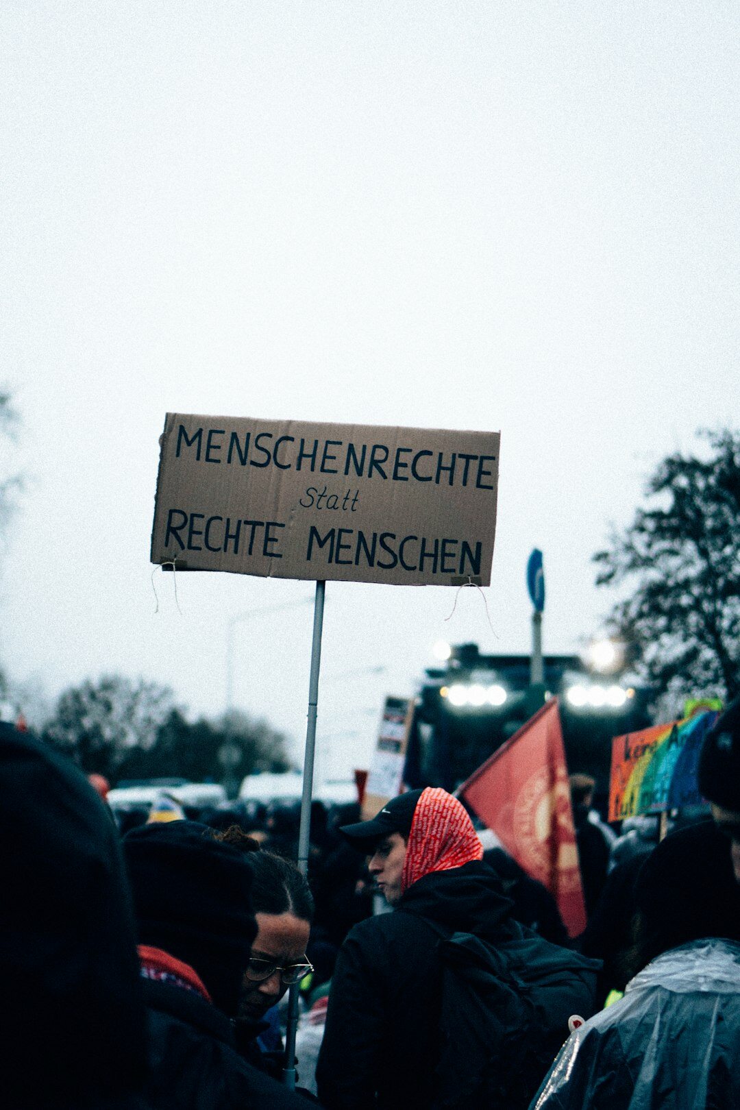 german citizens discussing politics