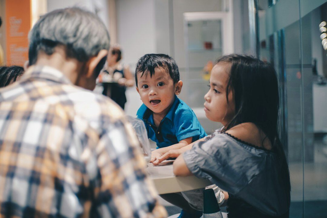 family discussing future