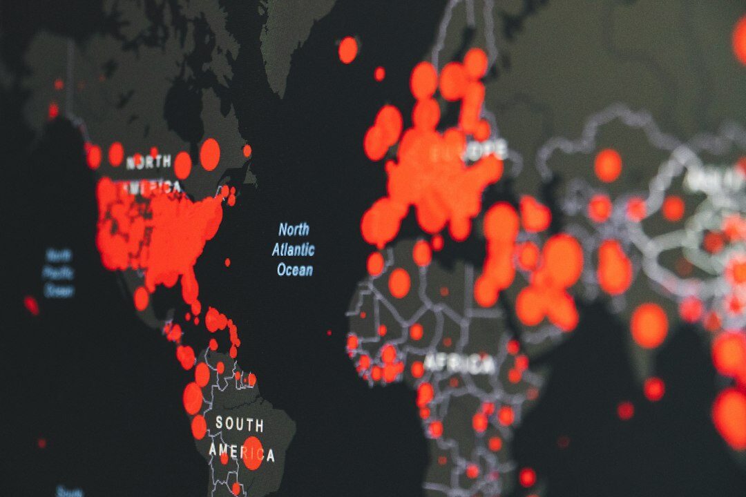 global social media map